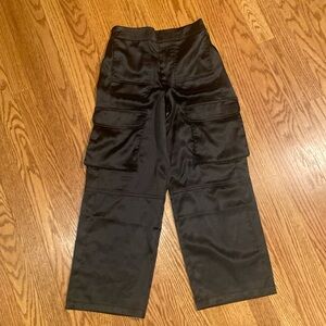 Habitual Girls black satin pants